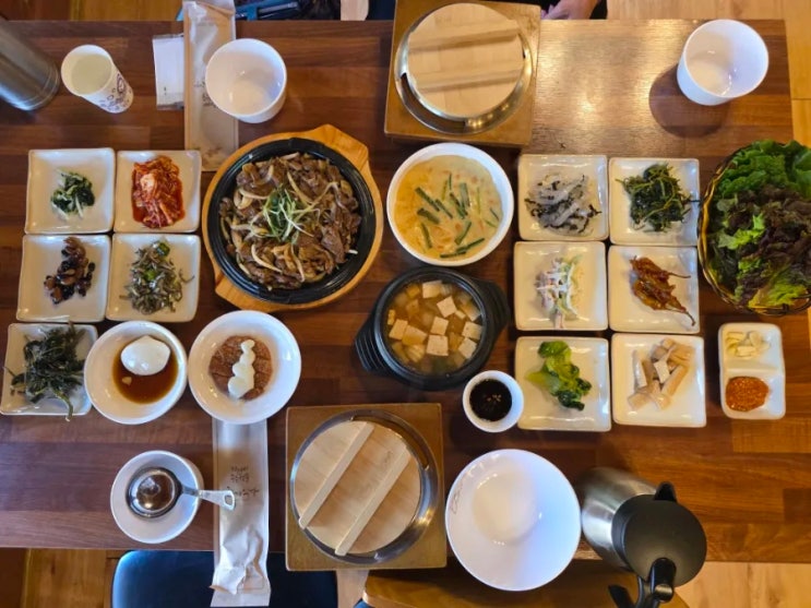  포천 산정호수 한식 맛집, 부모님 모시고 가기 좋은 푸짐한 포천맛집, 대가한정식