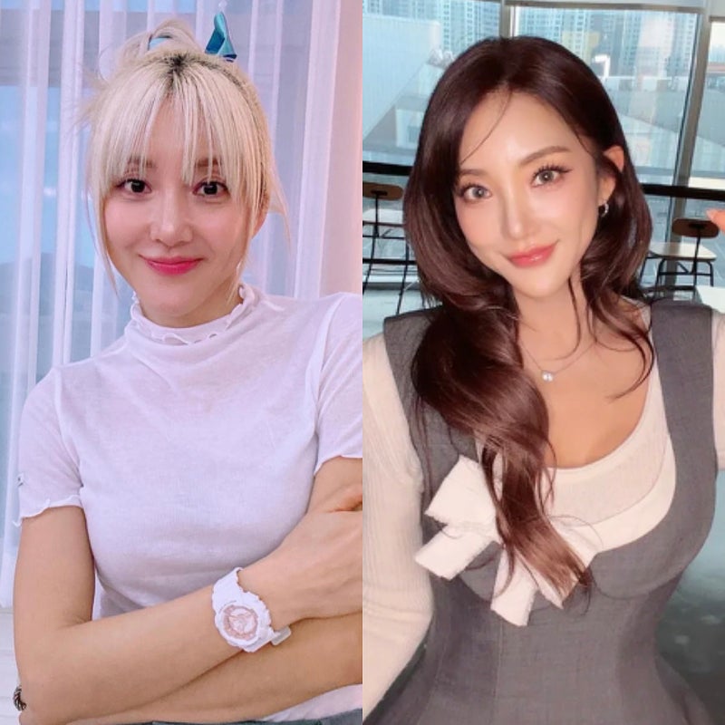 "성형했나?" 유진과 얼굴 비슷해진다는 바다 근황