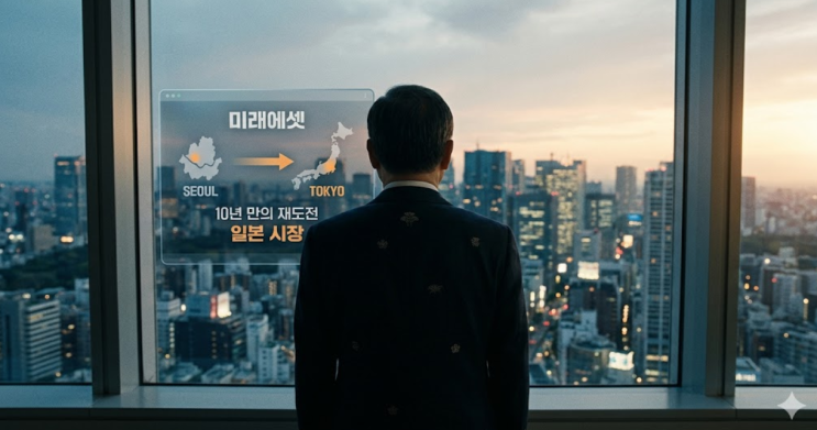  "미래에셋, 10년 만에 日 재진출"...과거 아픈 손가락, 이번엔 다를까
