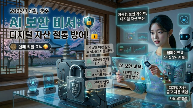 "방심하다 털린다? 내 소중한 자산 지켜주는 AI 보안 비서의 '철통 보안' 세팅법"