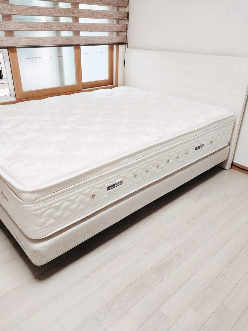 부부 침대 브랜드 추천 퀸사이즈 크기 에이스침대 BMA 1139 프레임 벨라3 매트리스 가격 후기