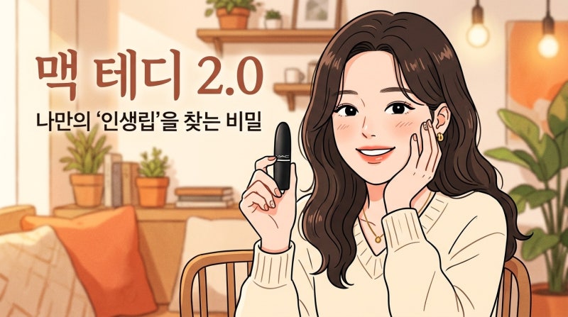 맥 테디 2.0 인생립 등극? 가을 웜톤이 직접 써보고 느낀 솔직 변화와 꿀팁