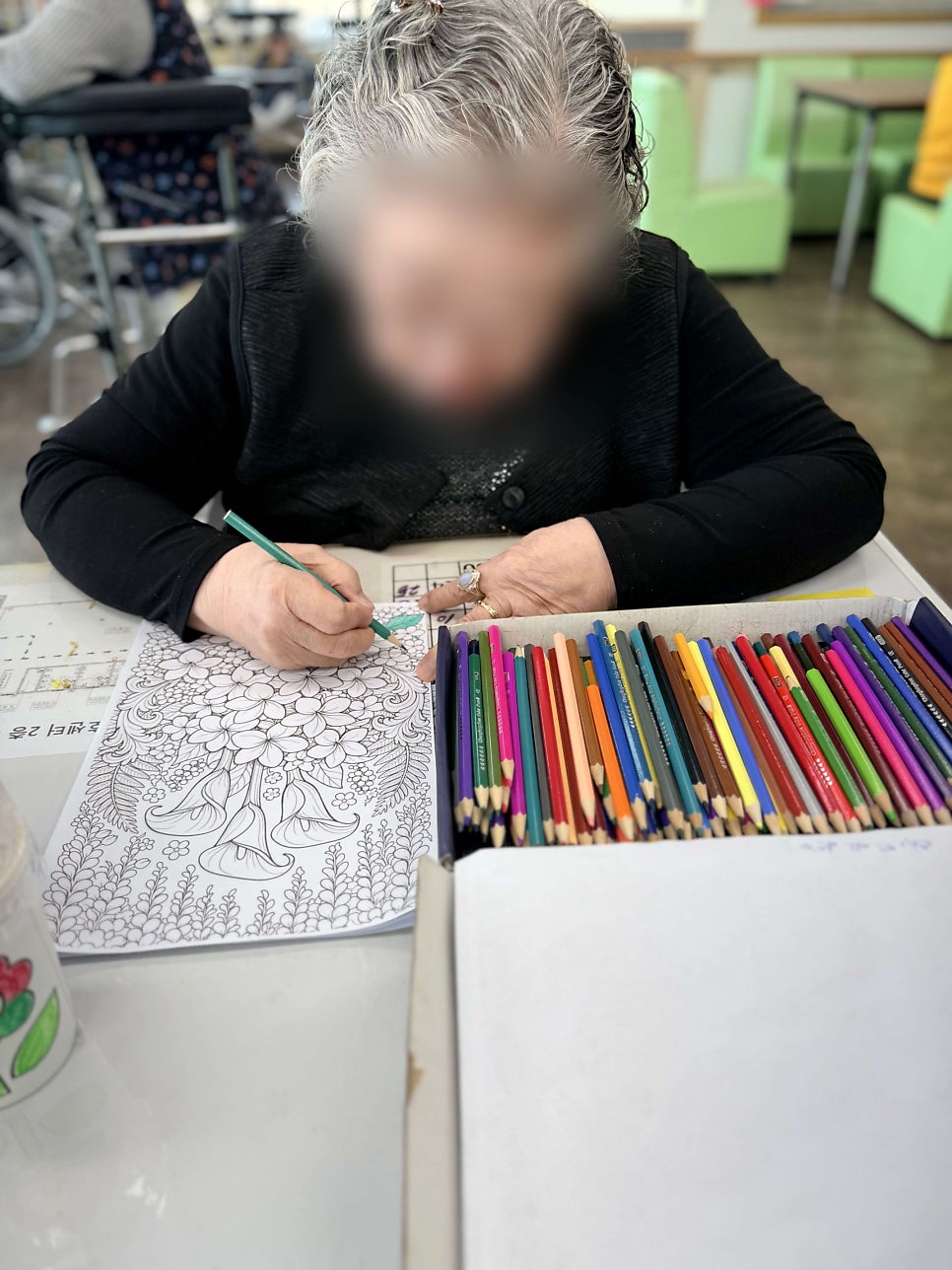 보령주간보호 금빛사랑주야간보호센터 인지활동 생신잔치