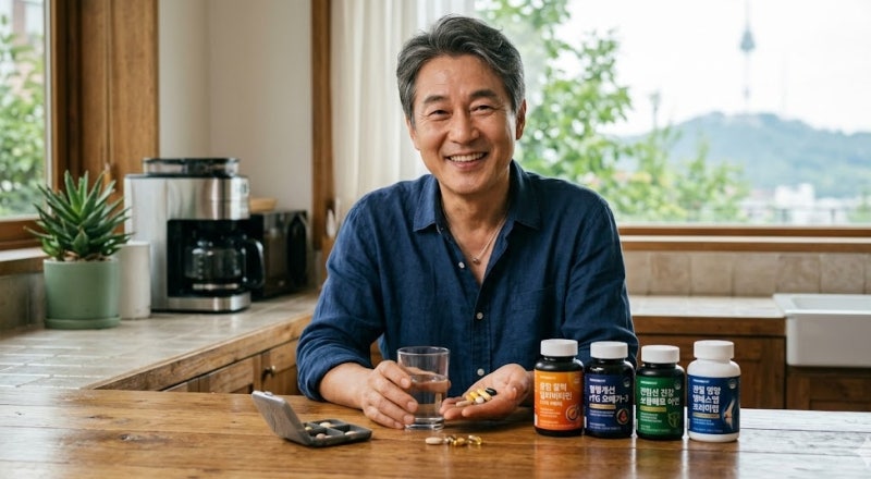 남자건강특집 60대 남성영양제조합추천