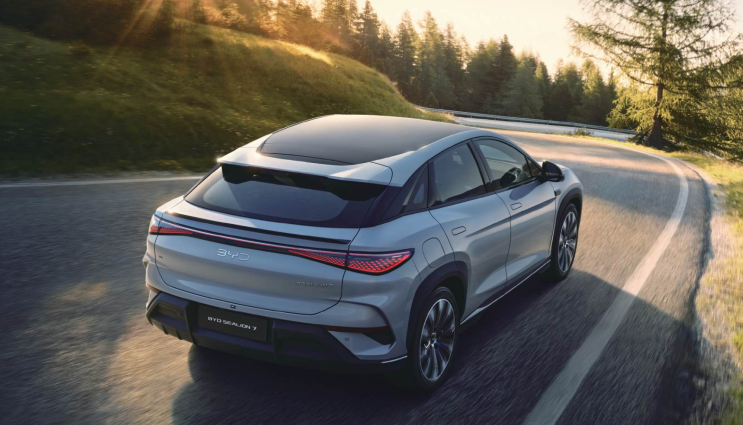  BYD 씨라이언7 블랙 인테리어, 국산차 바를 충격적인 고급짐!