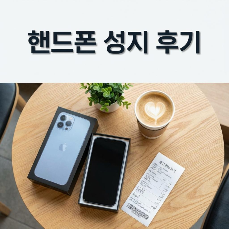 핸드폰 성지 카페 스마트폰 최저가 구매 후기