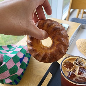 [오드커피 버터떡]구미대형카페 구미원호베이커리카페 버터떡맛집  쫀떡맛집 오드커피 구미....