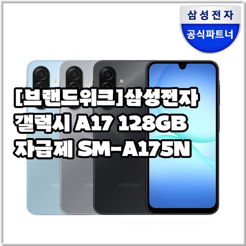 삼성전자 갤럭시 A17 128GB 자급제 SM-A175N 실사용 후기