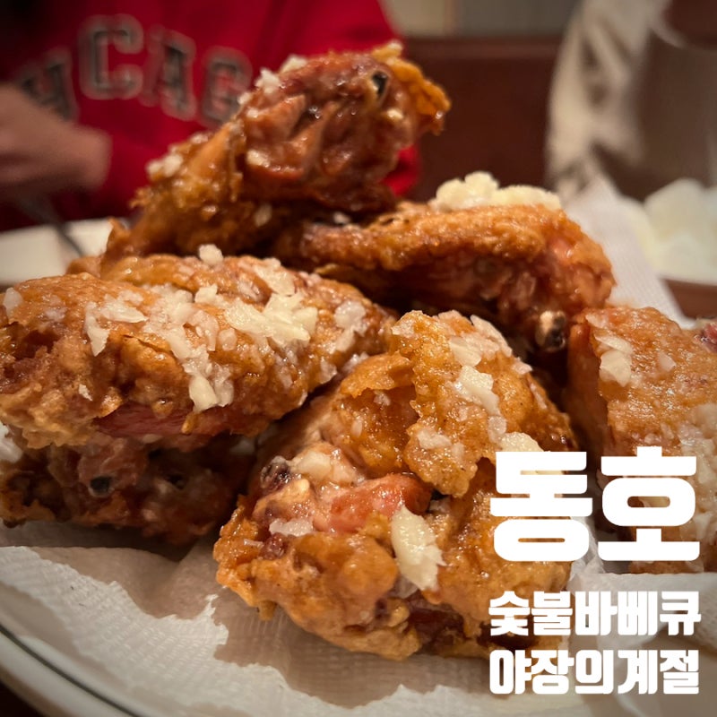 [삼성동] 야장의 계절이 맛과 분위기 다 즐길 수 있는 동호숯불바베큐