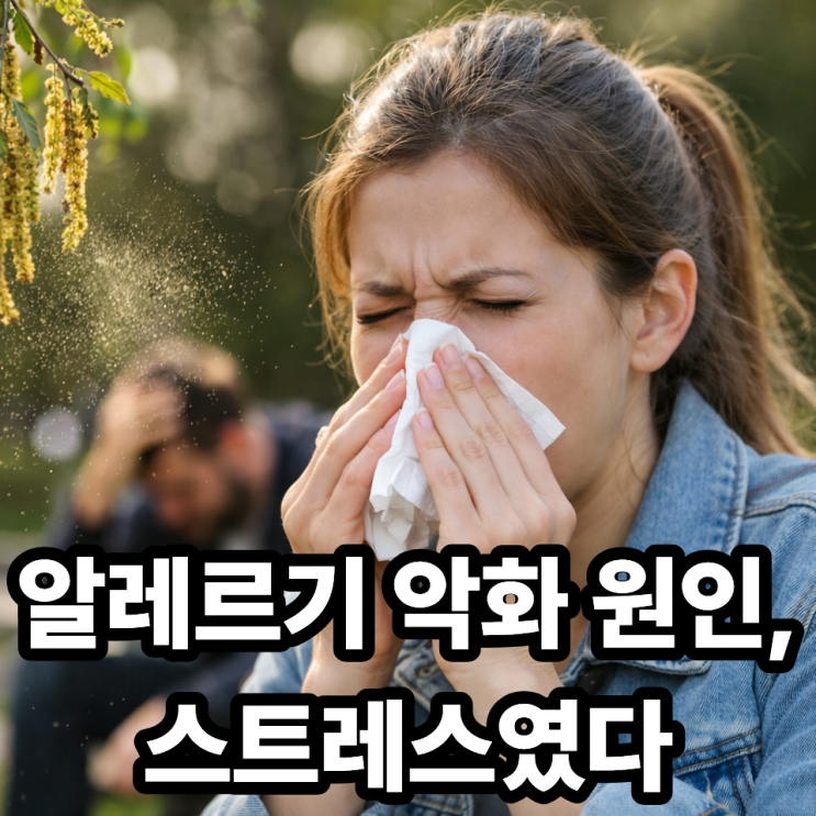   꽃가루 알레르기와 스트레스 영향 분석 (증상 심해지는 이유)