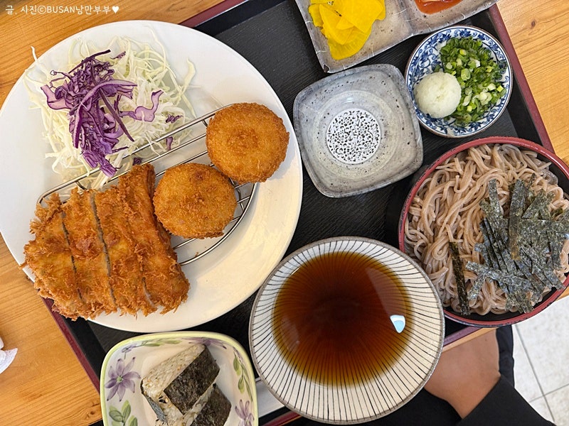 부산수영맛집 주와리소바 담백한 메밀향 일본전통소바