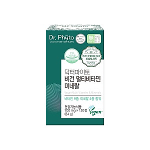 멀티비타민 추천, 닥터파이토 비건 멀티비타민 120정 4개 세트 실제 사용 후기