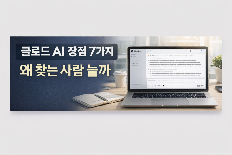  클로드 AI 장점 7가지, 챗GPT 대신 찾는 사람이 늘어난 이유