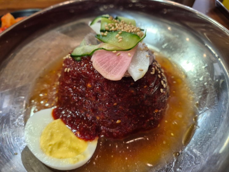  광화문 큰손함흥냉면 비빔냉면 만두 솔직후기