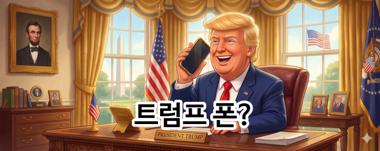  트럼프 모바일과 트럼프폰(T1폰) 총정리: 통신 시장 진출과 출시 시기