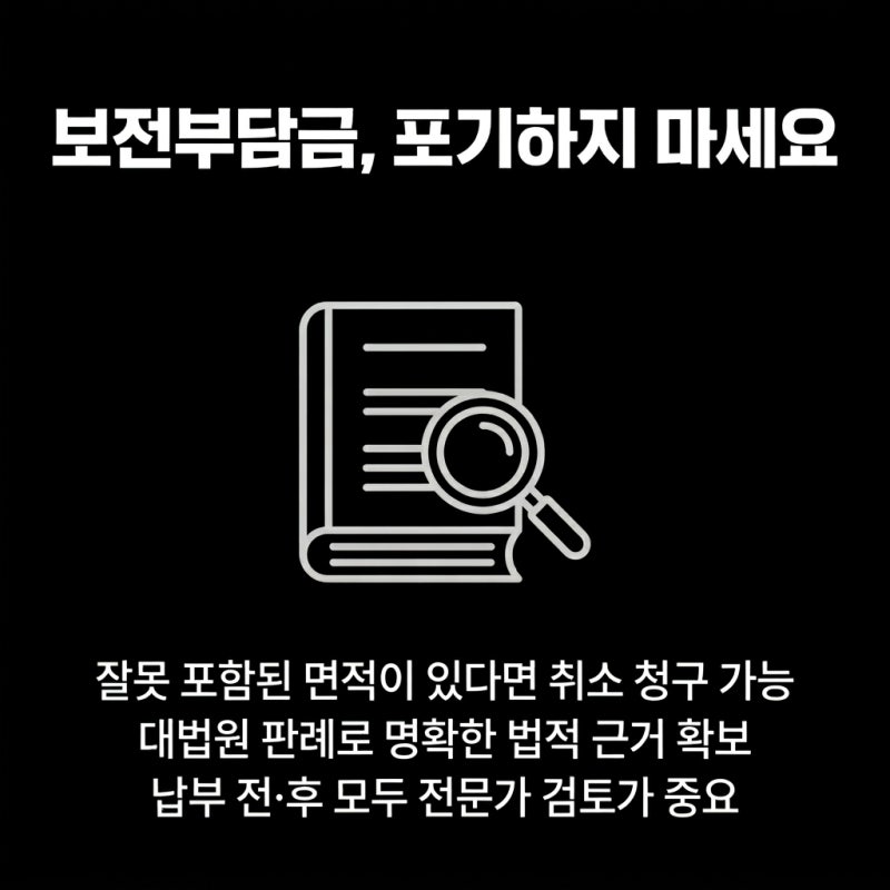 보전부담금 잘못 냈다면 취소 가능합니다 관련 이미지 7