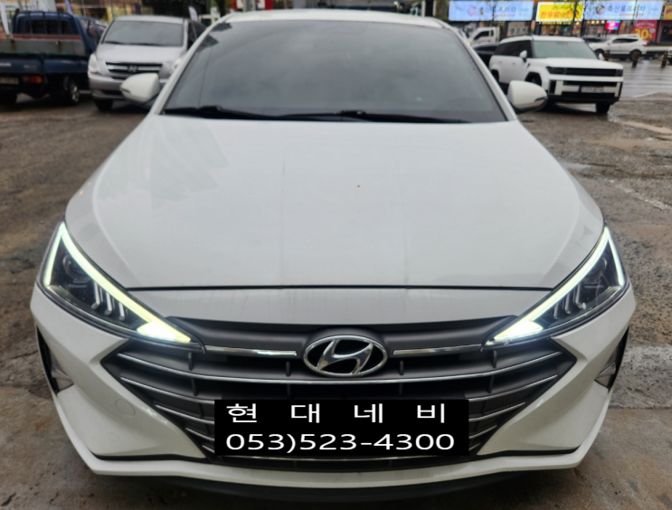 더뉴아반떼AD 순정네비게이션 부팅불량 재부팅불량 수리
