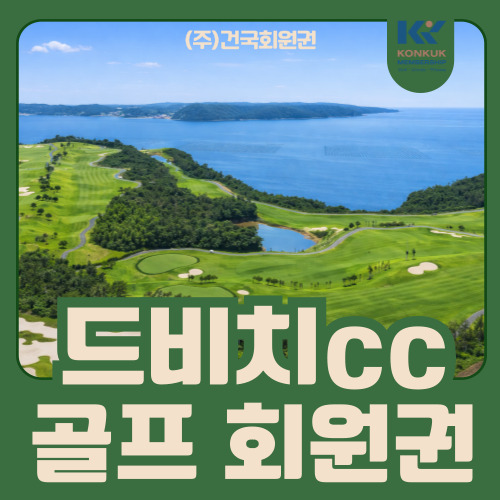  드비치cc 회원권, 정회원권&VIP 회원권 비교 분석