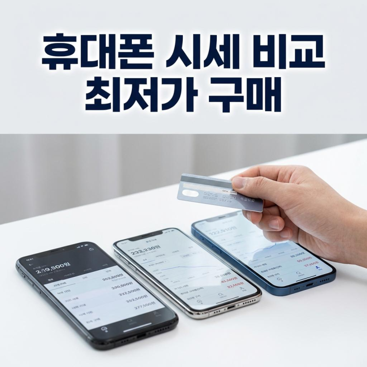  부산 휴대폰 성지 시세표 비교 최저가 구매