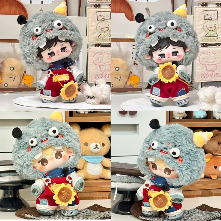  20cm 몽실몽실 몬스터 세트 인형옷 아이돌인형옷