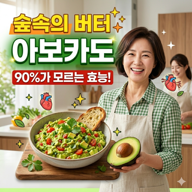  숲속의 버터 아보카도! 90%가 모르는 놀라운 효능과 반전 비결