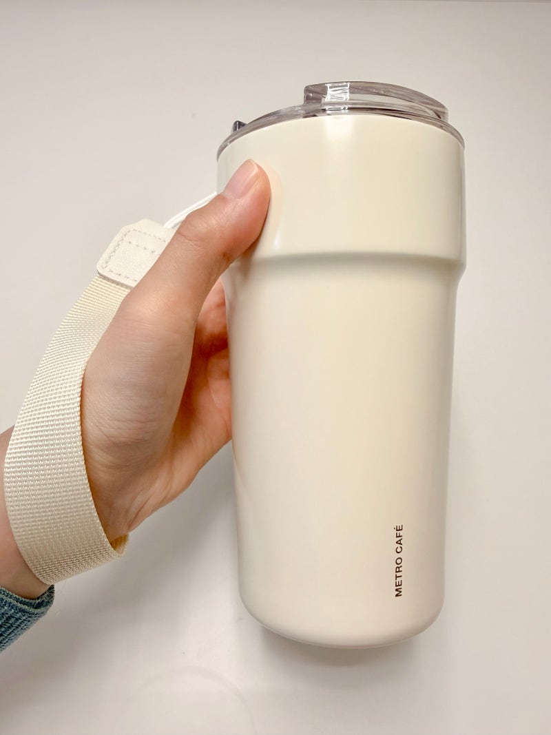 락앤락 메트로 카페 세라믹 텀블러 500ml 바닐라라떼(아이보리)
