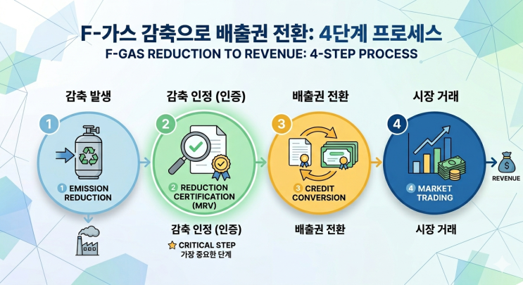  F가스 감축, 어떻게 돈이 될까요