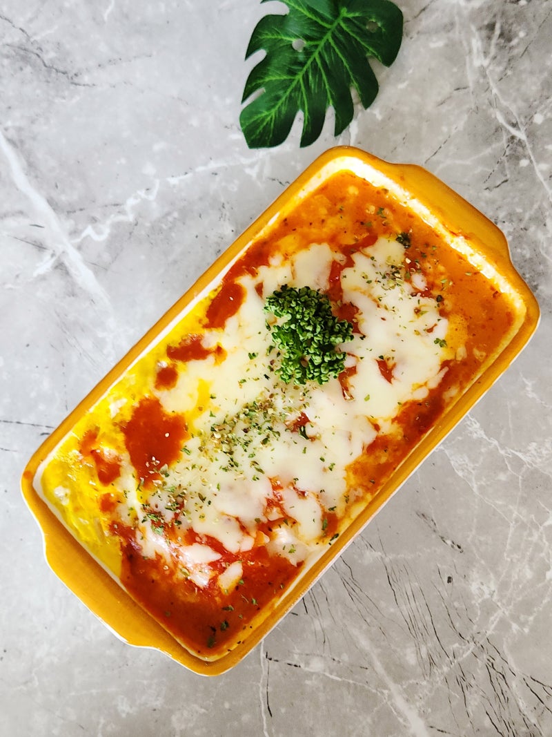 아이돌 순두부그라탕 레시피! 다이어트 토마토 치즈그라탕 전자레인지