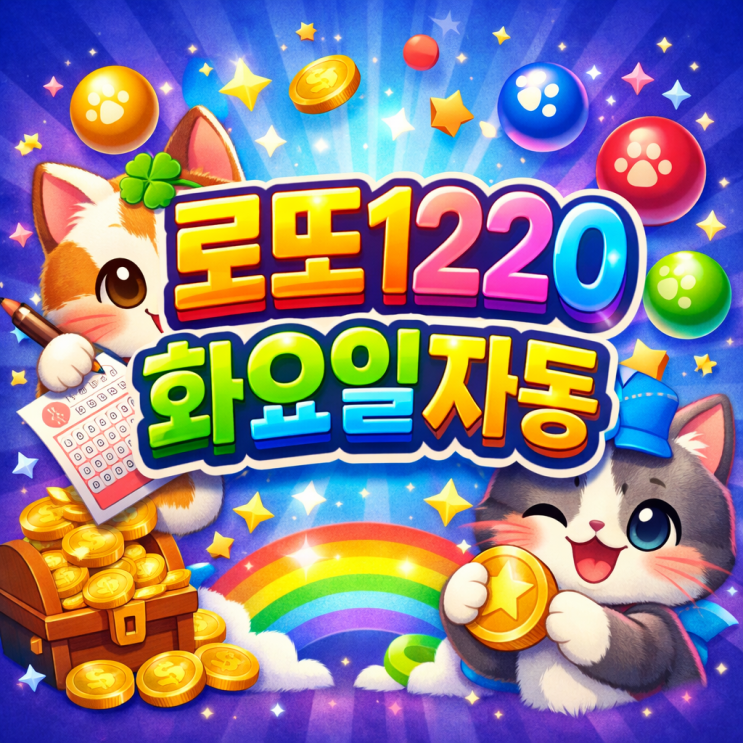  2026 로또 1220회 화요일자동 자동분석, 이번 회차 핵심 흐름은!? 
