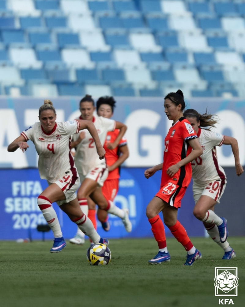 11명이 10명한테 졌다고요? 한국 여자축구, 캐나다에 1-3 충격 완패… FIFA 시리즈 2연패 총정리