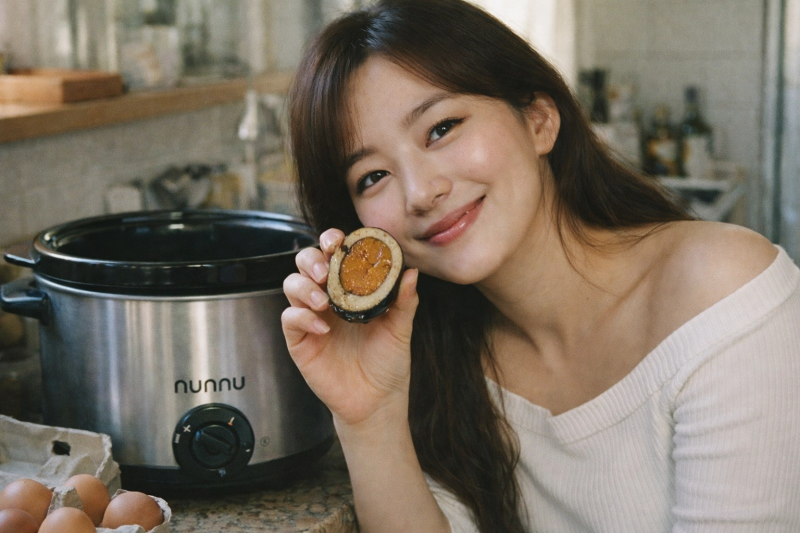 사 먹는 것보다 맛있는 구운 계란 기계? 누누 슬로우쿠커 DSN-S01 롱텀 사용기