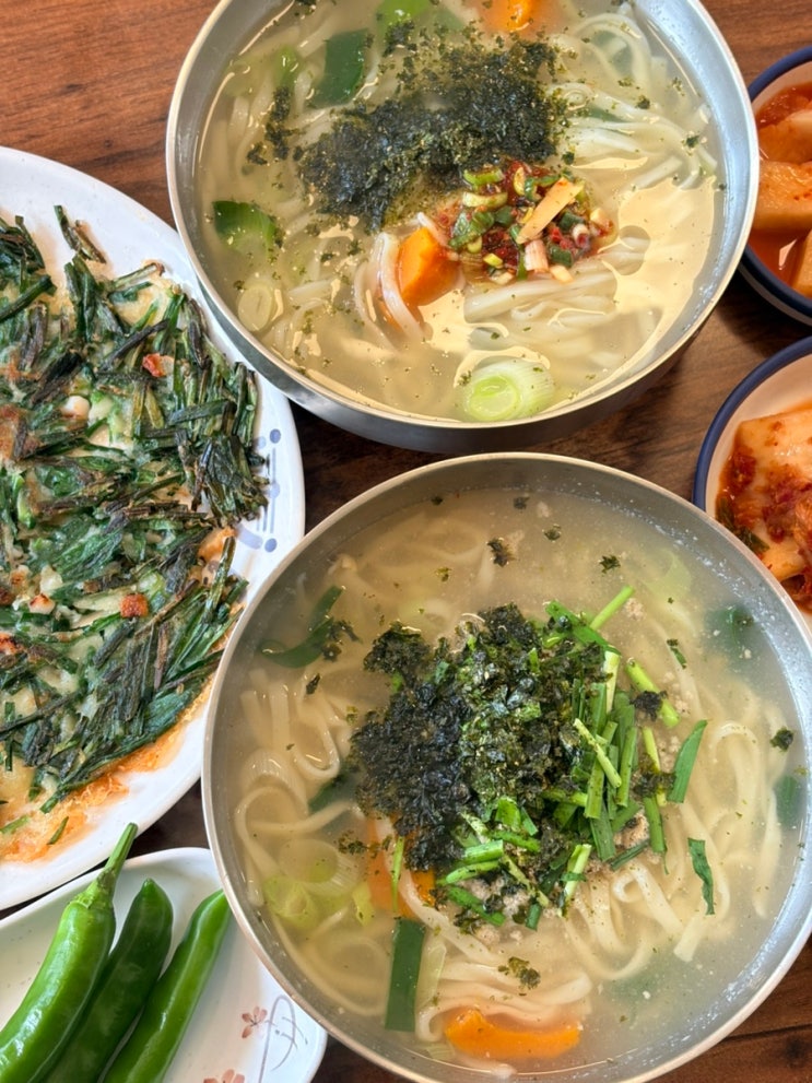  영일대해수욕장맛집 근처 포항 현지인 추천 안강냄비국수