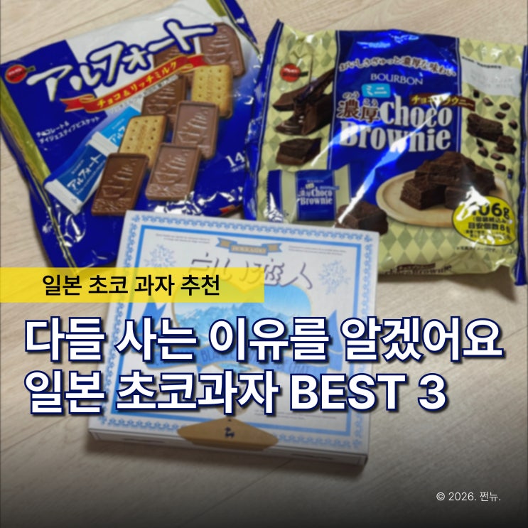  "다들 5개씩 집어가는 이유 있었습니다" 일본 초코 과자, 선물용으로 이건 무조건 담아요