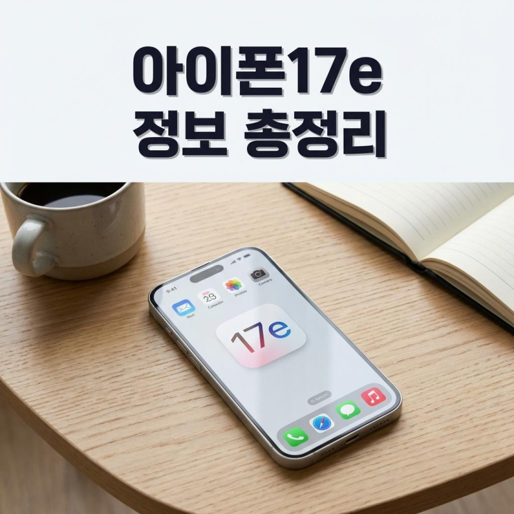  아이폰17e 스펙 디자인 싸게사는법 총정리