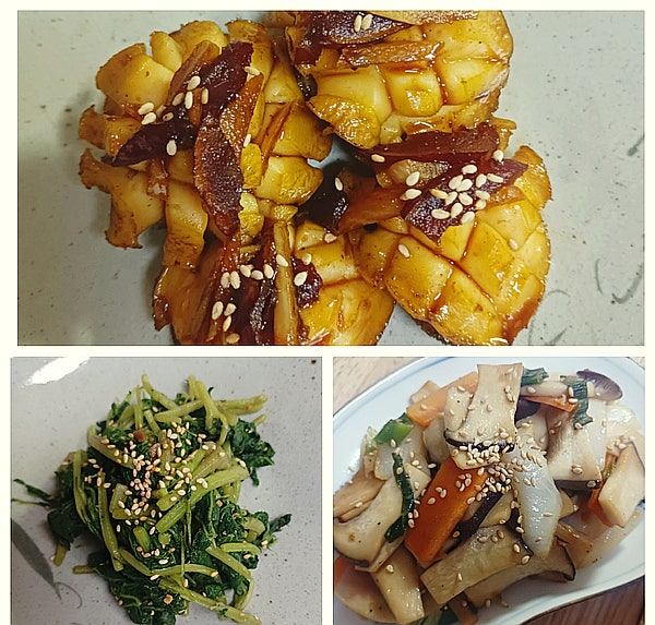 도시락 반찬 레시피 모음 | 전복조림·머위나물·새송이버섯볶음 집밥 반찬
