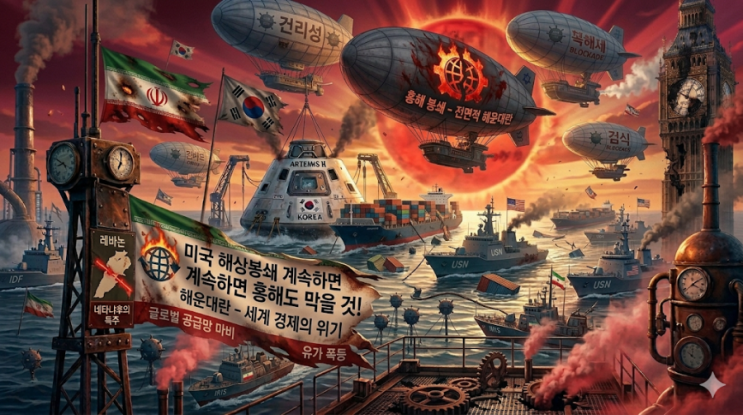 이란 "<b>미국 해상봉쇄</b> 계속하면 홍해도 막을 것"…해운대란... 