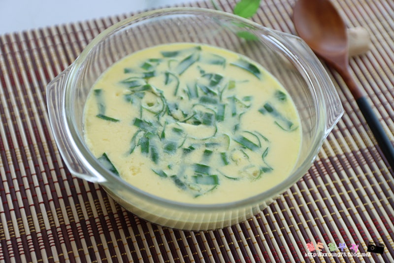 계란찜중탕 푸딩처럼 부드럽게 만들기(뜨거운물)