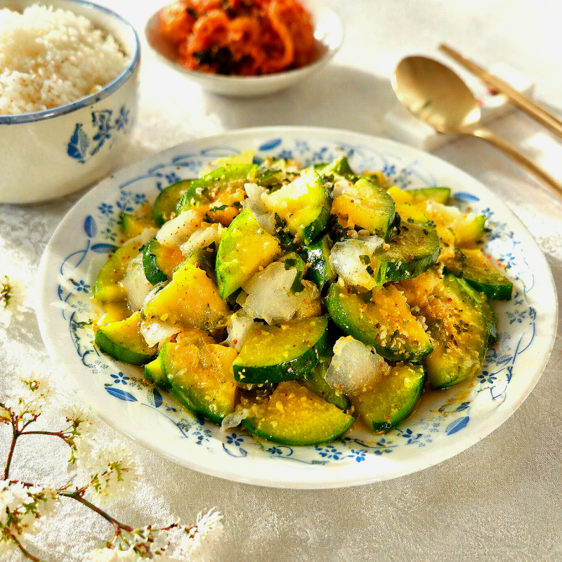 애호박볶음 레시피 소금대신 참치액으로 더 맛깔나게