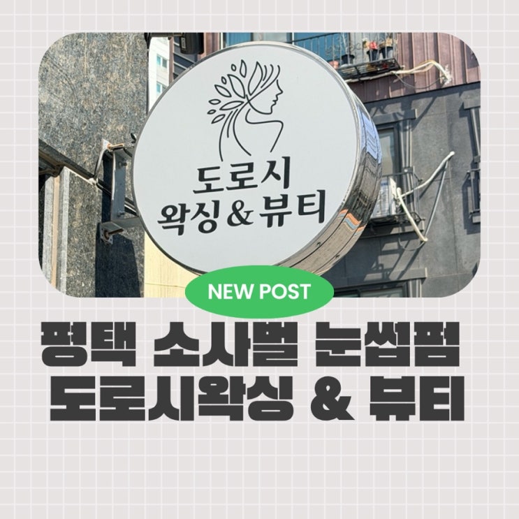  평택 피부관리 추천 소사벌 도로시왁싱&뷰티 속눈썹펌 받은 후기