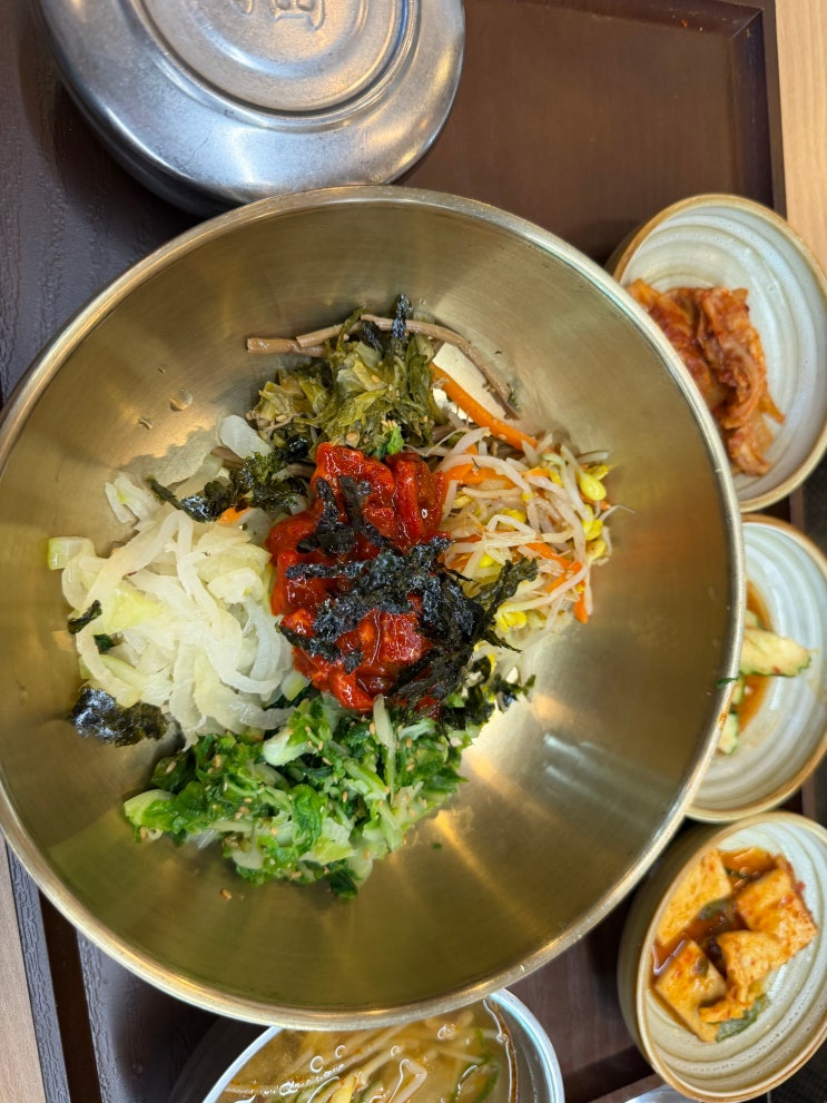  경남 진주 육회비빔밥 진남정 육회포장 주차 평일 워크인 방문