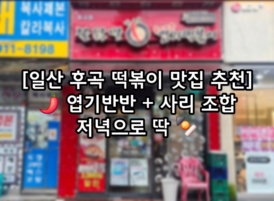 동대문엽기떡볶이 일산후곡점 사진 1