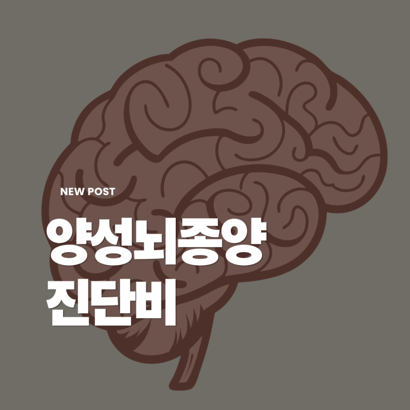 양성뇌종양 진단비 질병코드 D코드 실비보험 청구방법 특약 지급금액 정리