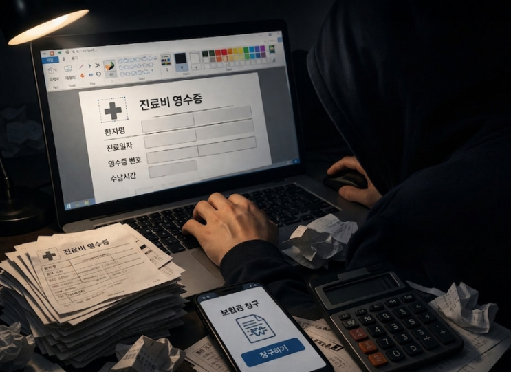 직접 영수증 하나씩…77번 보험금 탄 비법은? [사건실화]