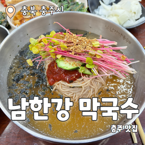 남한강막국수 중앙탑본점 : 충주 중앙탑 맛집 허영만 백반기행 내돈내산 추천 후기