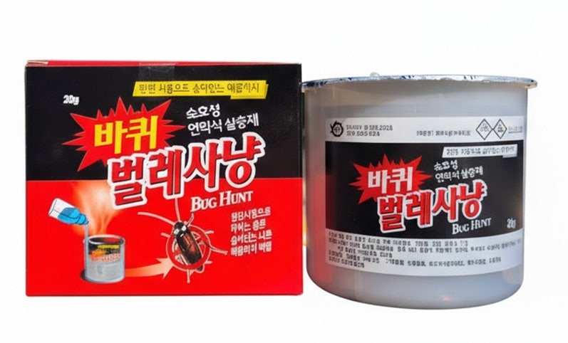 바퀴벌레 퇴치 방법 연막탄 훈증 살충제가 확실한 이유