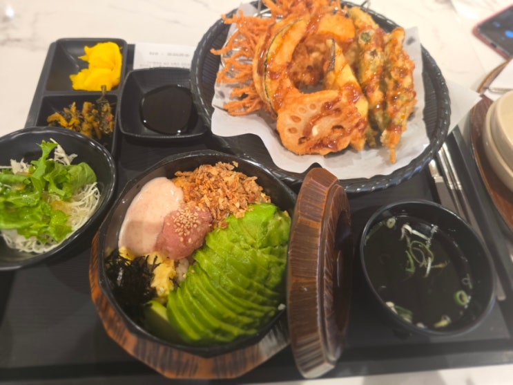  죽전역 신세계 온기정 : 우동 덴푸라 덮밥