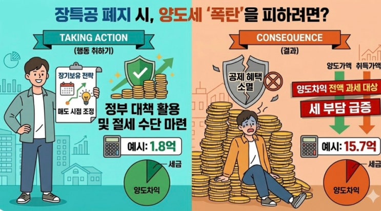  장특공 폐지되면 내 양도세 얼마나 오를까?