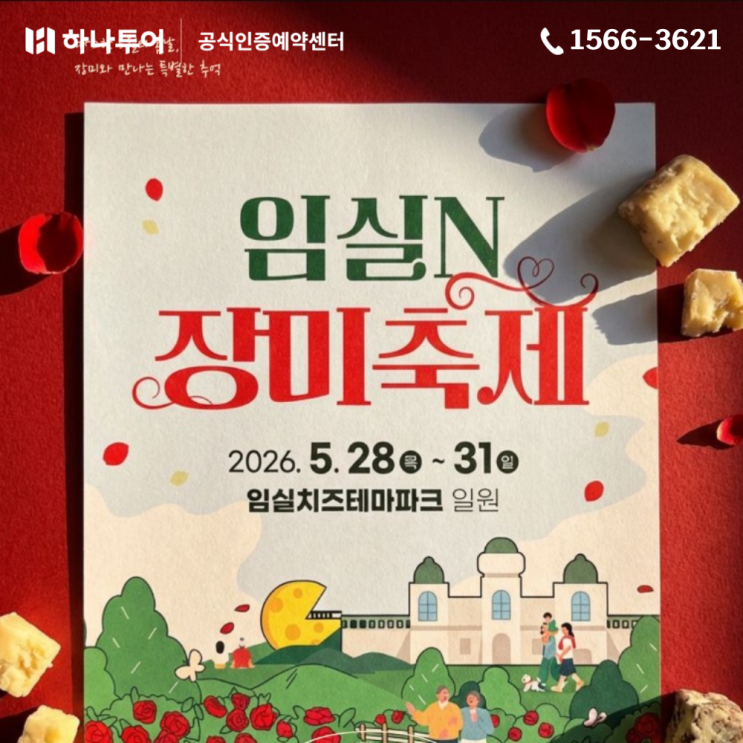 단 하루 5.5만 원! 임실 장미축제 전용 열차 투어 (서울/수원/천안 탑승 가능) 