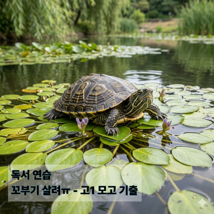  산책로 만들어야 되는데 멸종위기종도 보호하라구요?  - 고1 모의고사 기출 변형 인문논술(평가)연습