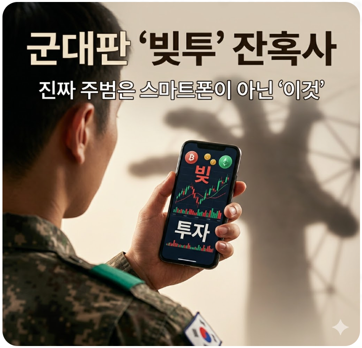  군대판 '빚투' 잔혹사, 진짜 주범은 스마트폰이 아닌 '이것'